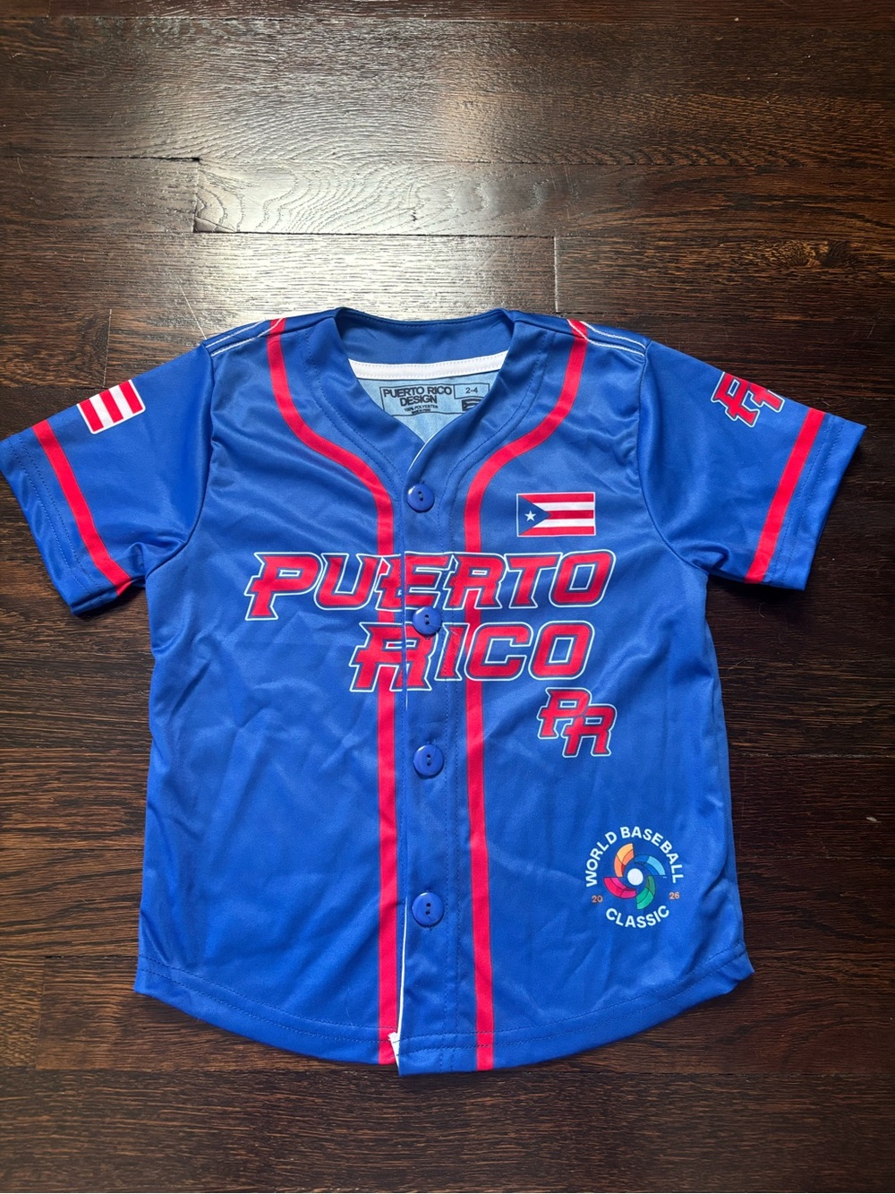 NWOT World Baseball Classic PR Toddler Jersey